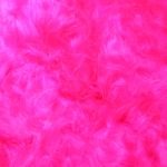 Zottel-Kunstfell Uni Neonpink