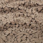 Teddyfleece - Jacquard Braun