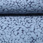 Teddyfleece - Jacquard Leo Blau Teddyfleece - Jacquard Leo Blau