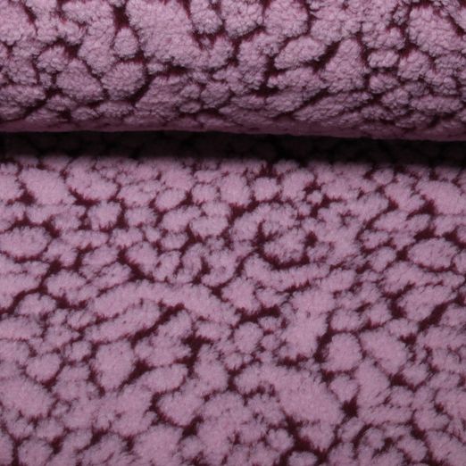 Teddyfleece - Jacquard Leo Rosa Teddyfleece - Jacquard Leo Rosa
