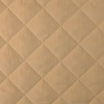 Gewatteerde stof - Teddybont, geruit, effen, beige, waterafstotend Gewatteerde stof - Teddybont, geruit, effen, beige, waterafstotend