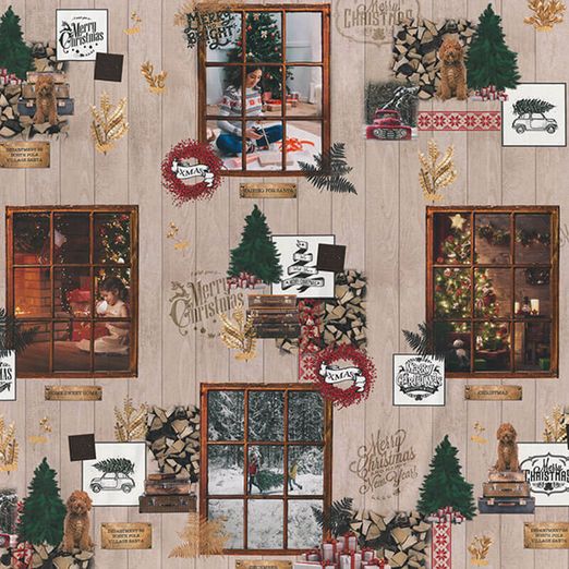 Canvas - Digital Wintermotive Multicolor Canvas - Digital Wintermotive Multicolor