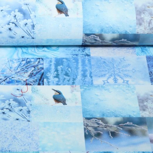 Canvas - Digital Eisvogel Blau Canvas - Digital Eisvogel Blau