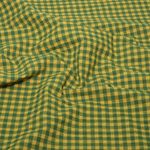 Seersucker - A quadri verde e giallo