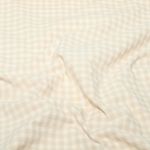Seersucker - A quadri beige e écru Seersucker - A quadri beige e écru
