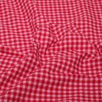 Seersucker - A quadri rosso e rosa