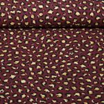 Canvas - Leinenoptik Leo Bordeaux
