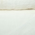 Fausse fourrure - Double face, uni, Ecru Fausse fourrure - Double face, uni, Ecru