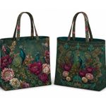 Canvas Taschen Panel - Stenzo Digital Wendetasche Pfauen Multicolor Canvas Taschen Panel - Stenzo Digital Wendetasche Pfauen Multicolor