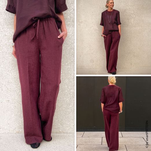Easy-Wideleg - Hose - Schnittmuster eBook Easy-Wideleg - Hose - Schnittmuster eBook