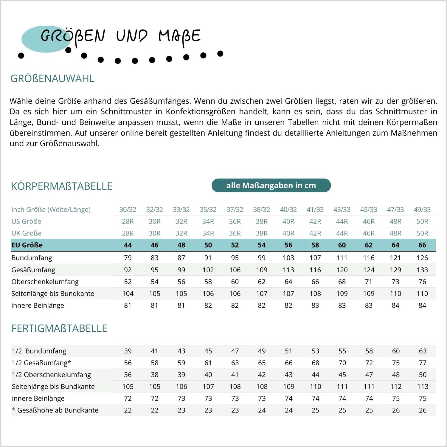 Baggy - Jeans - Schnittmuster eBook-6 Baggy - Jeans - Schnittmuster eBook-6