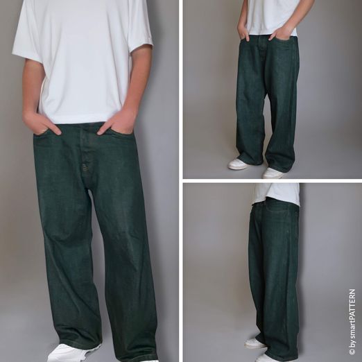 Baggy - Jeans - Schnittmuster eBook Baggy - Jeans - Schnittmuster eBook