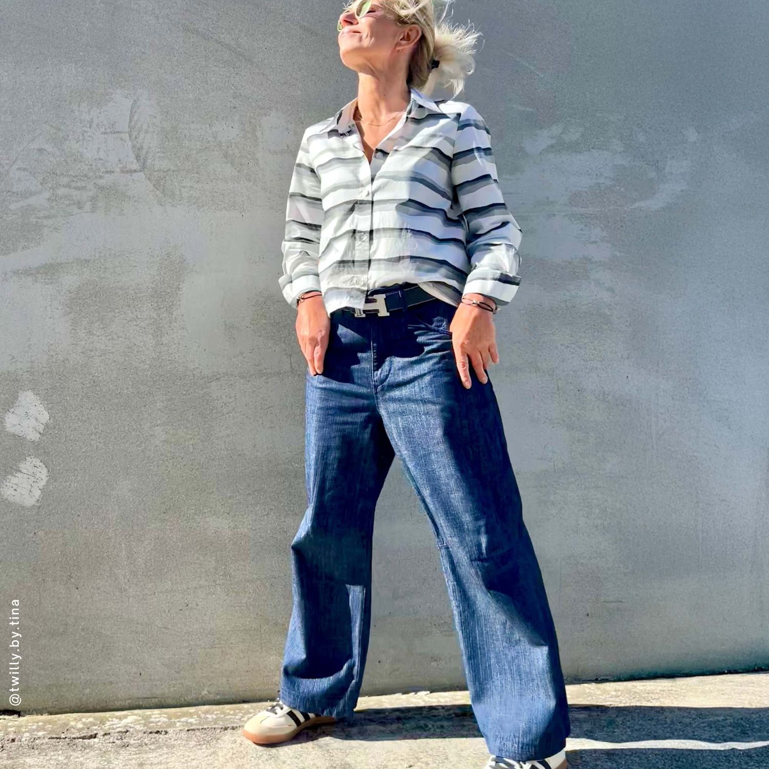 Hose - Baggy Jeans - Schnittmuster eBook-1 Hose - Baggy Jeans - Schnittmuster eBook-1