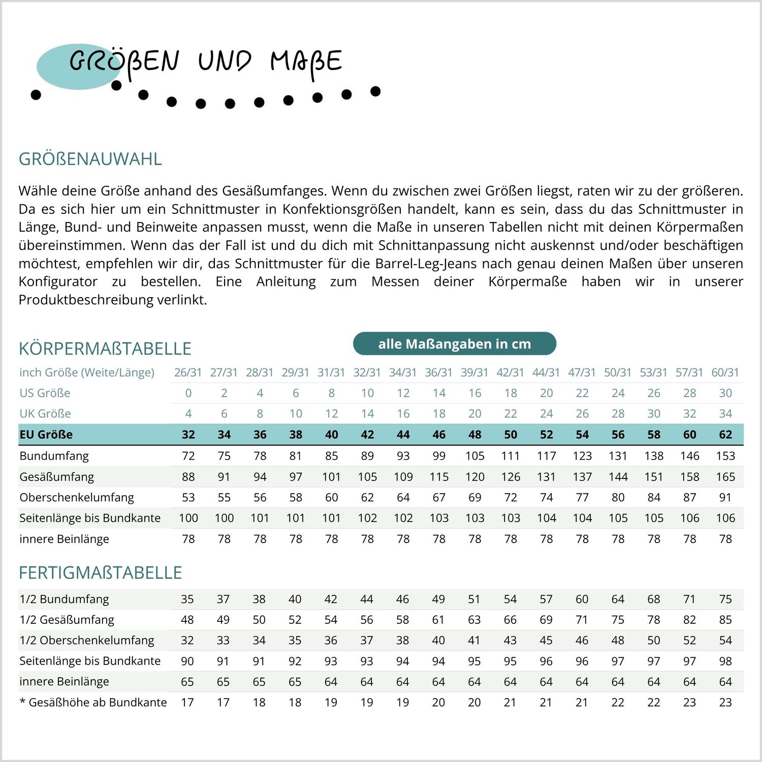 7/8 Jeans - Barrelleg - Schnittmuster eBook-6 7/8 Jeans - Barrelleg - Schnittmuster eBook-6