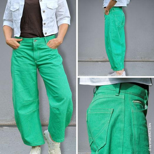 7/8 Jeans - Barrelleg - Schnittmuster eBook 7/8 Jeans - Barrelleg - Schnittmuster eBook