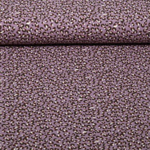 Jersey - Léopard Mauve Jersey - Léopard Mauve