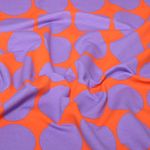 Felpa americana - felpa americana pintas grandes laranja roxo Felpa americana - felpa americana pintas grandes laranja roxo