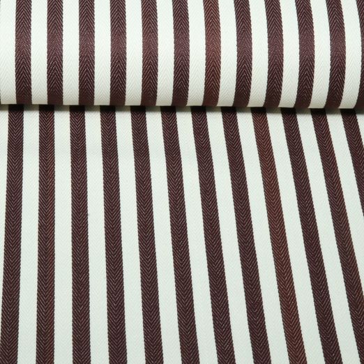 Canvas - B-Trendy Fischgrat Streifen Braun Canvas - B-Trendy Fischgrat Streifen Braun