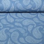 Jeans - B-Trendy Paisley Jacquard Hellblau