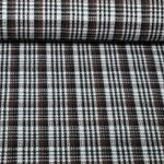 Waffelpiqué - B-Trendy Karo Braun Waffelpiqué - B-Trendy Karo Braun