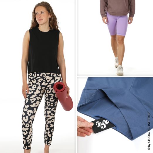 Sportleggings - FRAU NENA - Schnittmuster eBook Sportleggings - FRAU NENA - Schnittmuster eBook