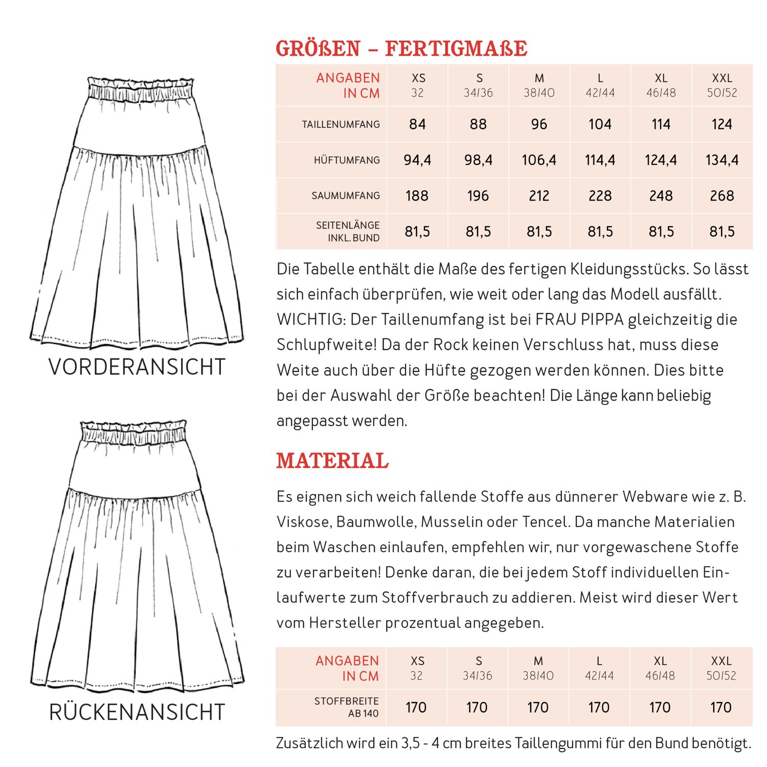 Rock - FRAU PIPPA - Schnittmuster eBook-9 Rock - FRAU PIPPA - Schnittmuster eBook-9