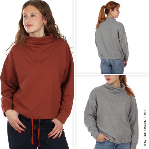 Sweater - FRAU VERA - Schnittmuster eBook Sweater - FRAU VERA - Schnittmuster eBook