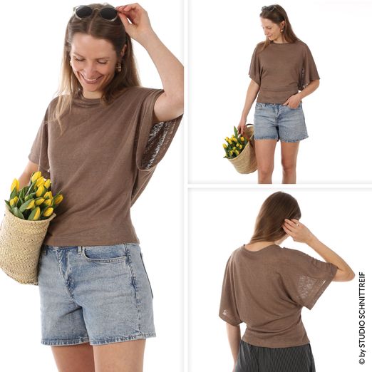 Fledermausshirt - FRAU TESSA - Schnittmuster eBook Fledermausshirt - FRAU TESSA - Schnittmuster eBook