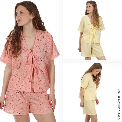 Sommerpyjama - FRAU VIOLA - Schnittmuster eBook