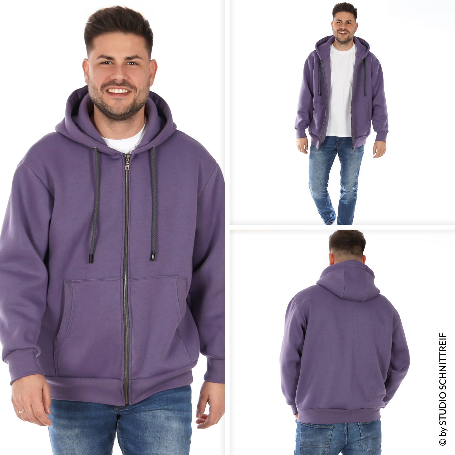 Sweatjacke - HERR LOU - Schnittmuster eBook-0 Sweatjacke - HERR LOU - Schnittmuster eBook-0