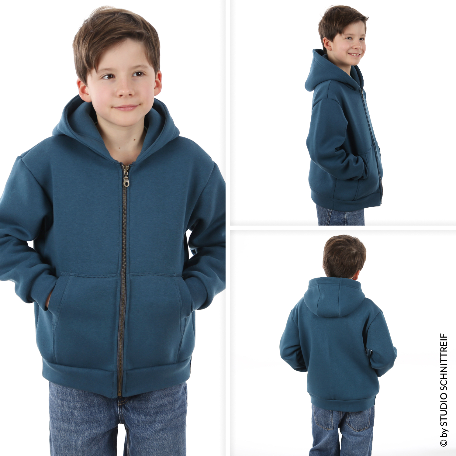 Sweatjacke - LOU - Schnittmuster eBook-0 Sweatjacke - LOU - Schnittmuster eBook-0