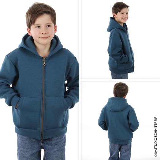 Sweatjacke - LOU - Schnittmuster eBook Sweatjacke - LOU - Schnittmuster eBook