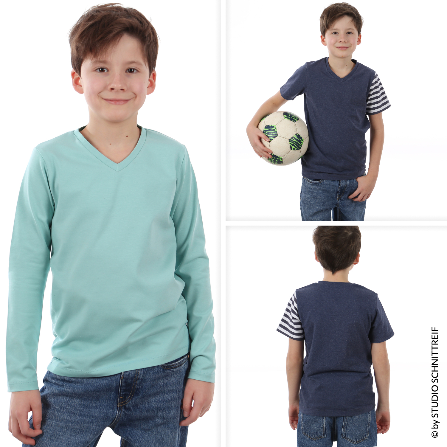 Longsleeve - T-Shirt - ERIK - Schnittmuster eBook-0 Longsleeve - T-Shirt - ERIK - Schnittmuster eBook-0