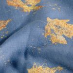 Jogging - Feuilles d'automne en impression numérique, bleu jeans Jogging - Feuilles d'automne en impression numérique, bleu jeans
