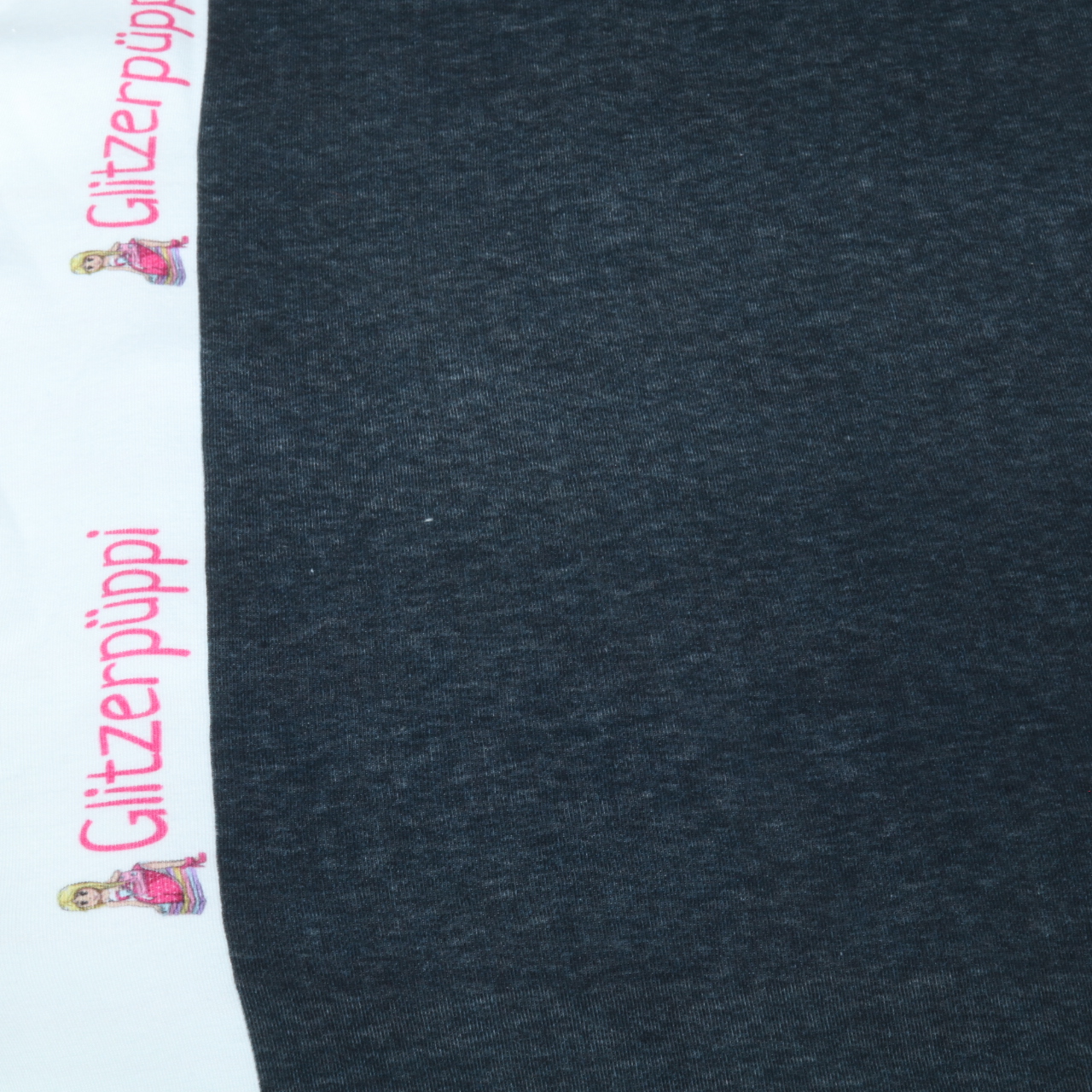 Jogging - Glitzerpüppi Digital Navy Uni Melange-1 Jogging - Glitzerpüppi Digital Navy Uni Melange-1