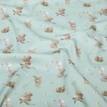 Flanella di cotone – Digital Mint