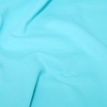 Joggingstof effen turkoois – geruwd Joggingstof effen turkoois – geruwd