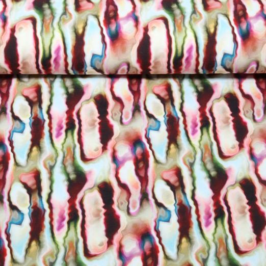 Jersey - Motifs en aquarelle numérique violet Jersey - Motifs en aquarelle numérique violet