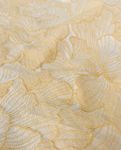 Tessuto per abbigliamento - Jacquard in poliestere fiori beige Tessuto per abbigliamento - Jacquard in poliestere fiori beige