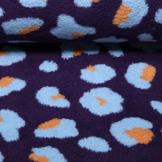Teddyfleece - Leo XL Lila
