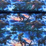 Jersey - Digital Dino Welt Blau