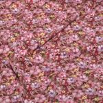 Jersey - stampa digitale fiori rosa antico Jersey - stampa digitale fiori rosa antico