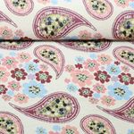 Gobelin - Fleurs paisley Beige Multicolore Gobelin - Fleurs paisley Beige Multicolore