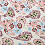 Gobelin - Fiori paisley beige e multicolore Gobelin - Fiori paisley beige e multicolore