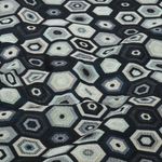 Gobelin - Esagoni antracite e grigio Gobelin - Esagoni antracite e grigio