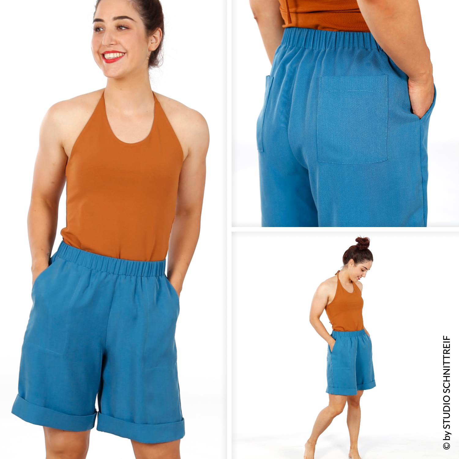 Shorts - FRAU MARTE - Schnittmuster eBook-0 Shorts - FRAU MARTE - Schnittmuster eBook-0