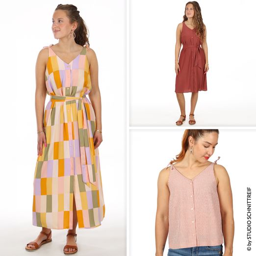 Kleid & Top - FRAU LULU - Schnittmuster eBook Kleid & Top - FRAU LULU - Schnittmuster eBook