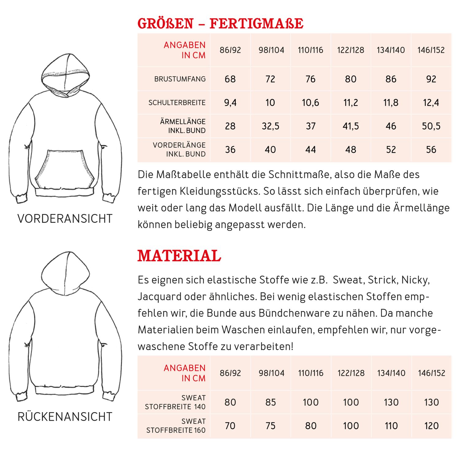 Hoodie - JONA - Schnittmuster eBook-7 Hoodie - JONA - Schnittmuster eBook-7