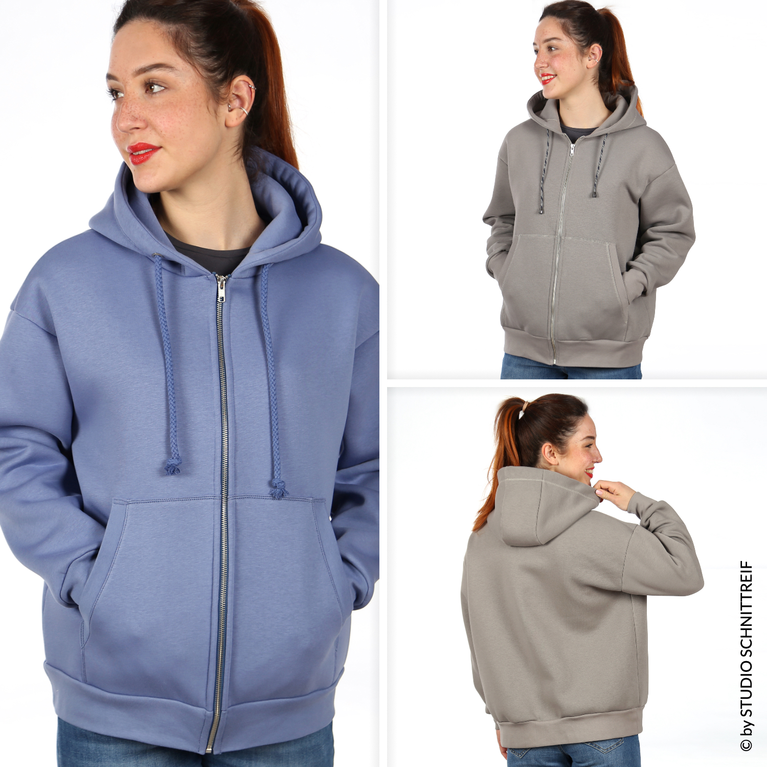 Sweat zippé - MADAME LOU - Patron numérique-0 Sweat zippé - MADAME LOU - Patron numérique-0