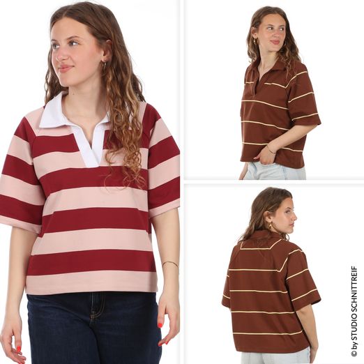 T-Shirt polo - MADAME HARDI - Patron numérique T-Shirt polo - MADAME HARDI - Patron numérique